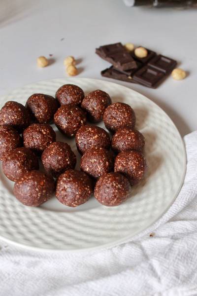 Trufas sin azúcar