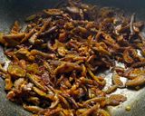 A picture of step 4 of Spiny gourd(Kakrol) garlic fry.