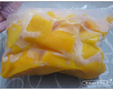 芒果冰淇淋(免冰淇淋機)的食譜步驟2照片