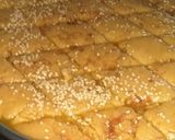A picture of step 3 of Gul papdi.
