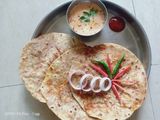 गाजर पराठा