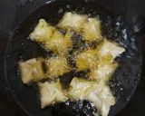 Foto langkah ke 5 dari resep Pangsit Ayam Tahu Goreng.