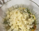 A picture of step 3 of Palestinian Mshat (Cauliflower fritters) recipe.