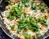 A picture of step 9 of Dahi Manjaa.