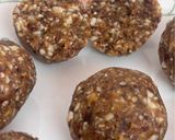 A picture of step 10 of No-Refined-Sugar Dry Fruit Ladoo | Dates & Nuts Energy Bites.