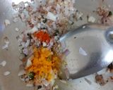 A picture of step 3 of Zhunka Bhakari Pockets.