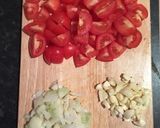 A picture of step 1 of Pizza sauce.