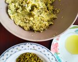 Foto del passaggio 2 della ricetta Polpette di lupini e riso ai pistacchi