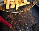 A picture of step 3 of My Mexican Spiced Homemade Chips. 😍.