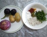 A picture of step 2 of Vegetable Khichdi.