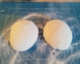 Gyors sajtos, sonkás mini kiflik és csigák recept fázis 3 fotója