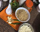 A picture of step 1 of Soya cheese roll.