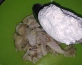 Foto langkah ke 1 dari resep Ayam krispi dan jamur krispi bumbu bawang pedas.