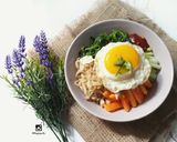 Foto langkah ke 4 dari resep Bibimbap homemade.
