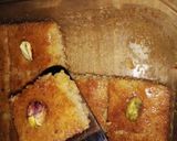 صورة لخطوة 4 من وصفة بسبوسة طازج من يدي 🍰