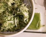 Foto del paso 1 de la receta: Hamburguesa de calabacín y mostaza
