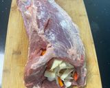 Foto del paso 1 de la receta: Colita de cuadril rellena