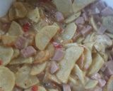 Foto del paso 8 de la receta: Tortilla de papa, jamón y queso espectacular😘