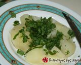 A picture of step 3 of Potato Salad with Mustard Dressing.