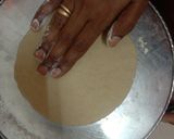 A picture of step 6 of Jowar Bhakri.