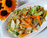 Foto langkah ke 3 dari resep Tumis Timun Wortel Sawi Mommylicious.