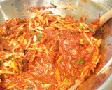 A picture of step 6 of Kimchi.