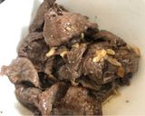 Hình bước làm 3 của món Thăn Bò Úc Xào Su Hào