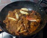 ইন্ডিয়ান ক্র্যাব কারি (indian crab curry recipe in bengali) রেসিপির ধাপ 7 ছবি