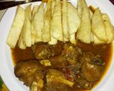 A picture of step 7 of Fried yam.