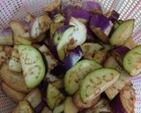 Foto langkah ke 1 dari resep Tumis Terong Rebon Pete.