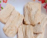Hình bước làm 1 của món Làm thịt ba chỉ chay