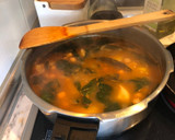 Foto del paso 3 de la receta: Potaje con espinacas y rellenos de bacalao