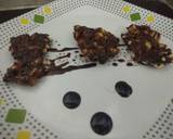 Chocolate peanut chikki recipe step 3 photo