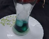 A picture of step 2 of Colourful Shikanji.