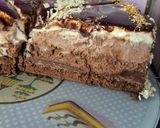 Une image de l'étape 16 de Entremets trois chocolats croustillant praliné.