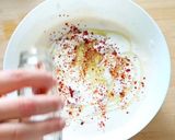 A picture of step 5 of Roasted Pepper with Yoghurt Sauce.