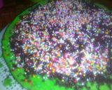 Foto langkah ke 9 dari resep Bolu Kukus Pandan Coklat 🍰.