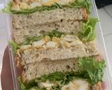 Foto langkah ke 2 dari resep 25. Sandwich simple (diet).