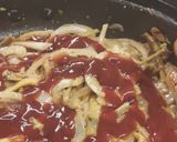 Une image de l'étape 4 de Burger végétalien façon « Pulled Pork » aux écorces de bananes.