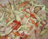 Foto del paso 3 de la receta: Pollo a la crema con verduras