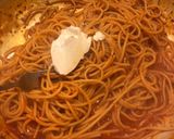 Foto del passaggio 2 della ricetta Spaghetti in padella 8 Nduja e Philadelphia