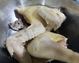Hình bước làm 2 của món Phở gà Hà Nội