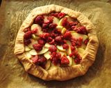 Málnás-almás galette recept fázis 6 fotója