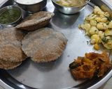 A picture of step 6 of Satvik food for fasting.