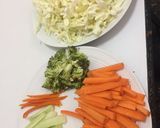 Foto del paso 2 de la receta: Pollo con Vegetales 😊
