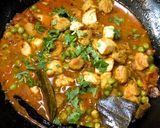 A picture of step 10 of Soya Matar Paneer.