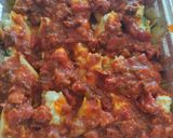 A picture of step 5 of Stuffed Shells.