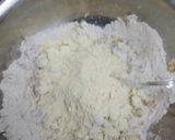 A picture of step 2 of Misa besan Atta.