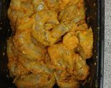 A picture of step 1 of Prawns with coconut and kokum masala curry.