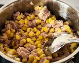 A picture of step 7 of Corn, Tuna, and Egg Salad Sandwich.